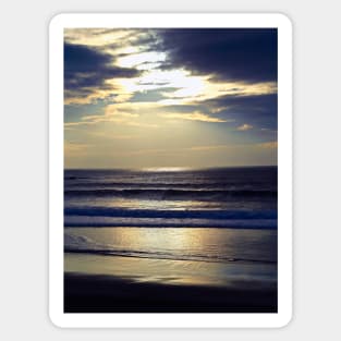 Carmel Beach Sunset Sticker